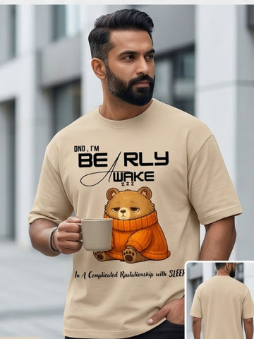 Oversize T-shirt// Cartoon BEArly