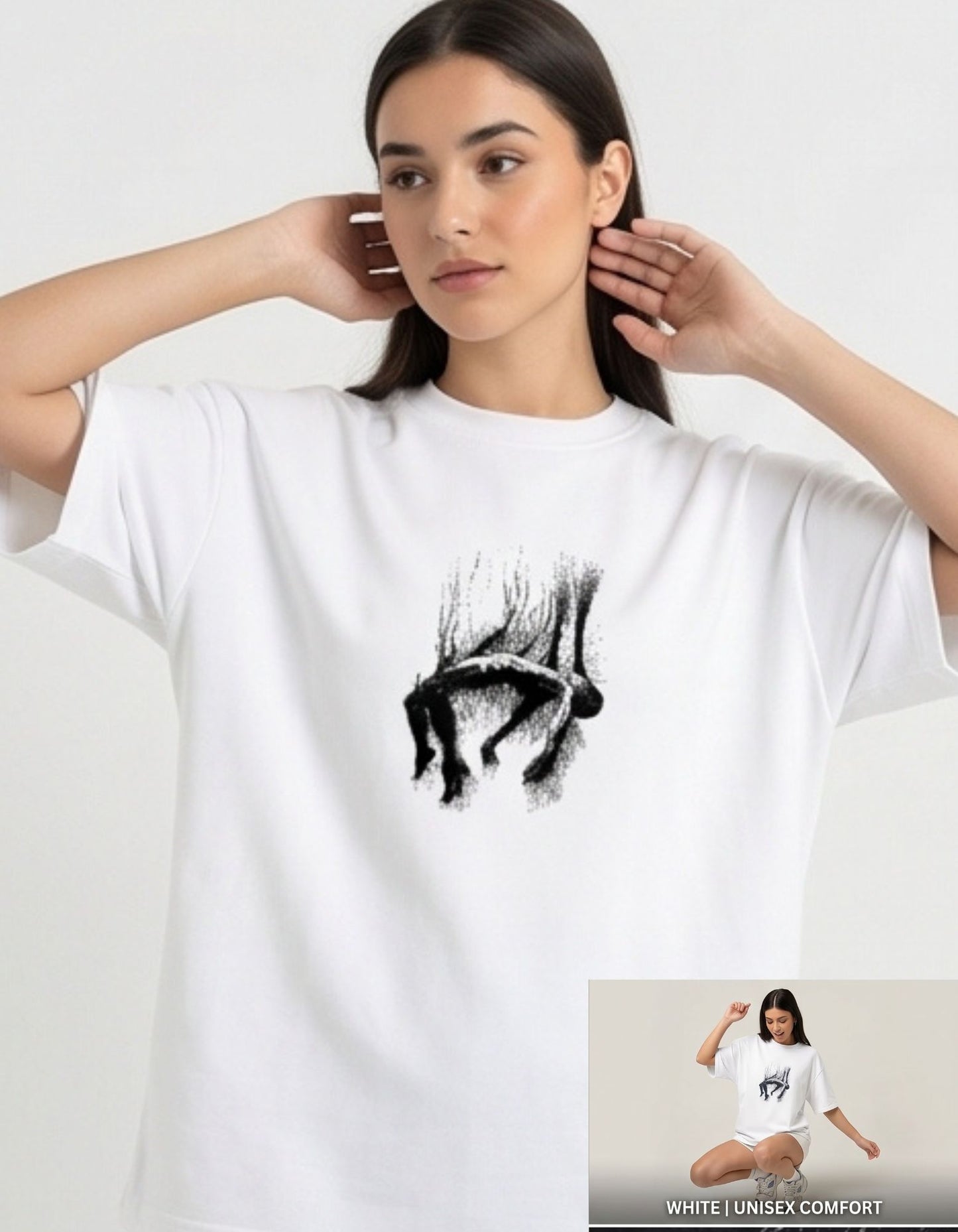 The "Free Fall" Oversized Heavyweight Tee