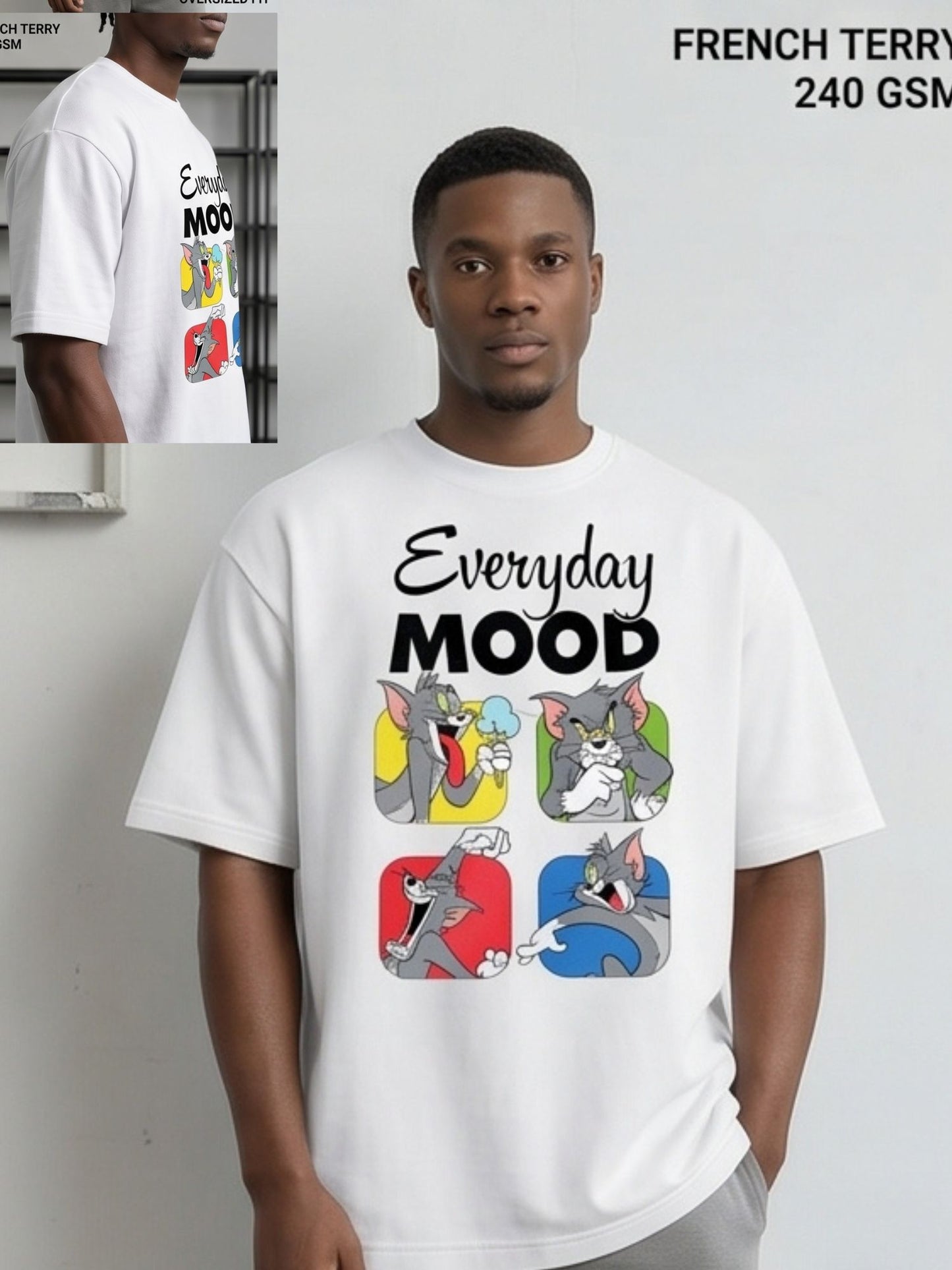 The "Everyday Mood" Oversized Heavyweight Tee