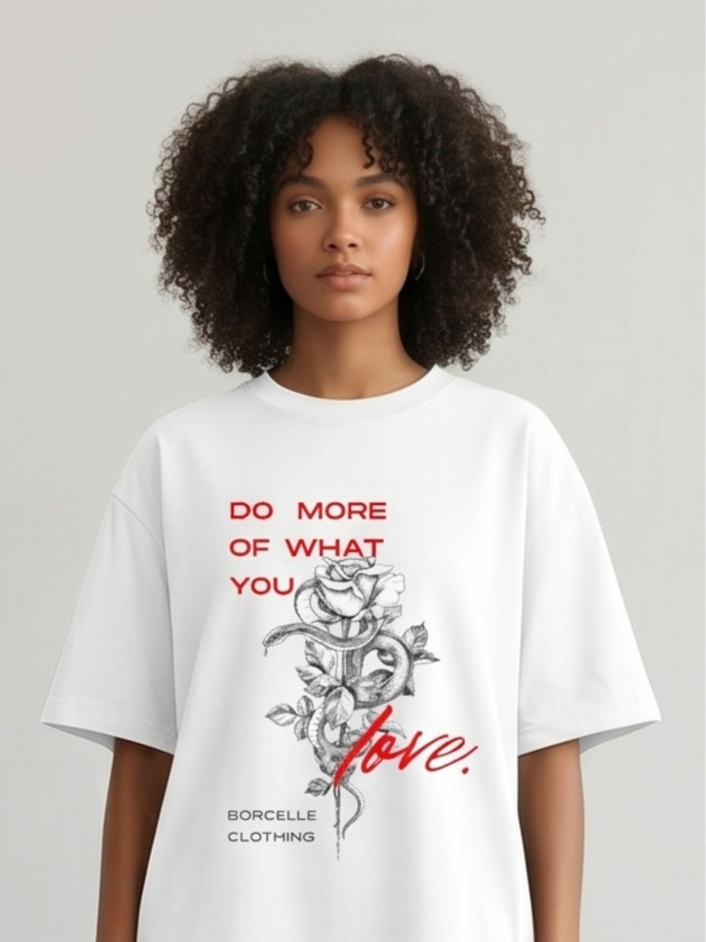 The "Do More" Oversized Heavyweight Tee