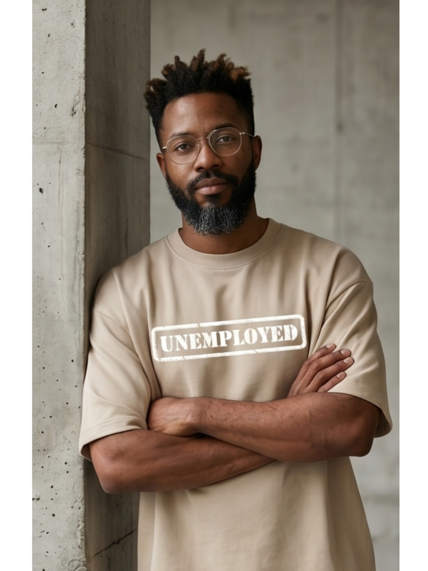 The "Hustler's Credo" Oversized Heavyweight Tee