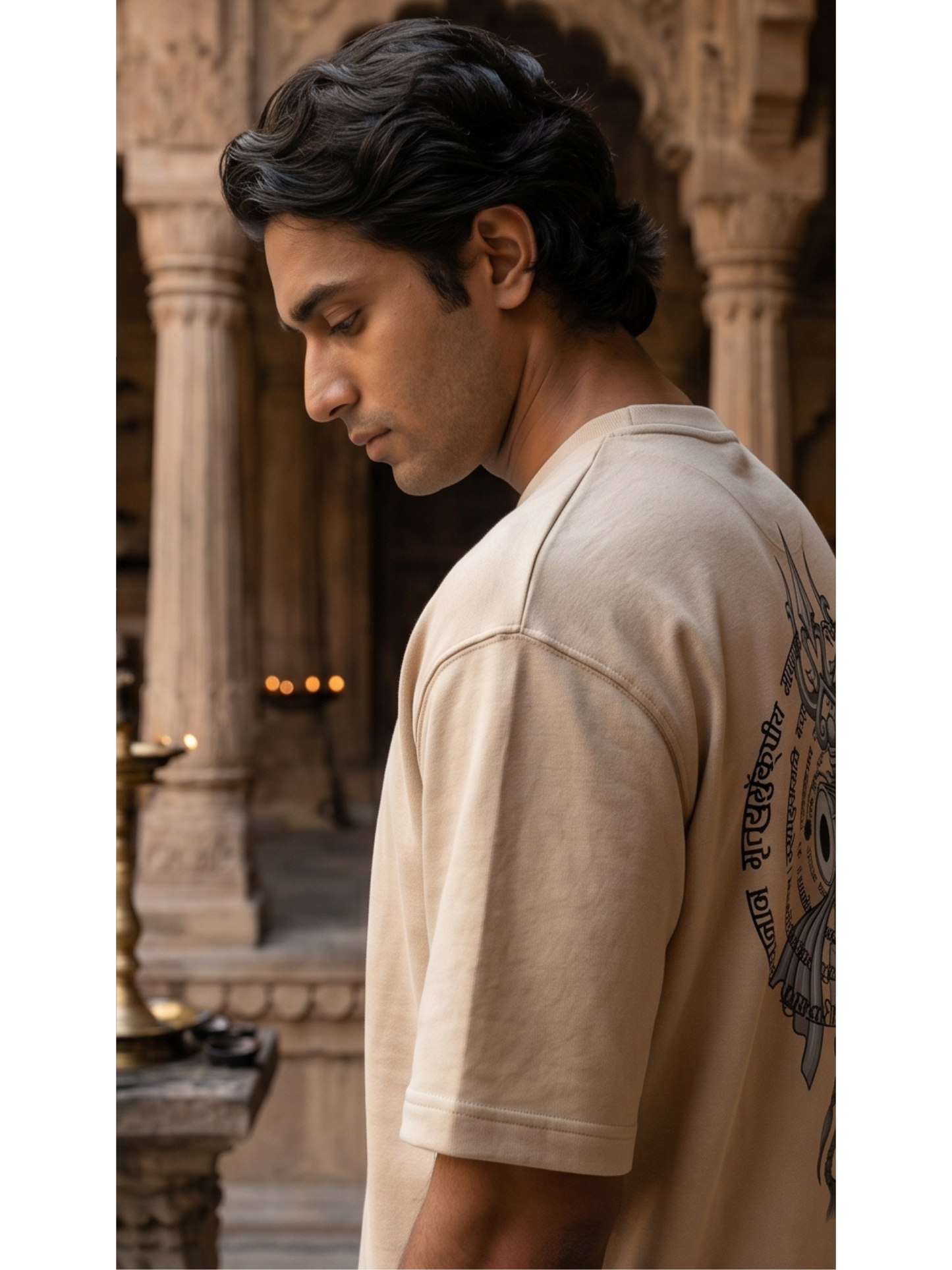 The "Divine Balance" Premium Terry Tee