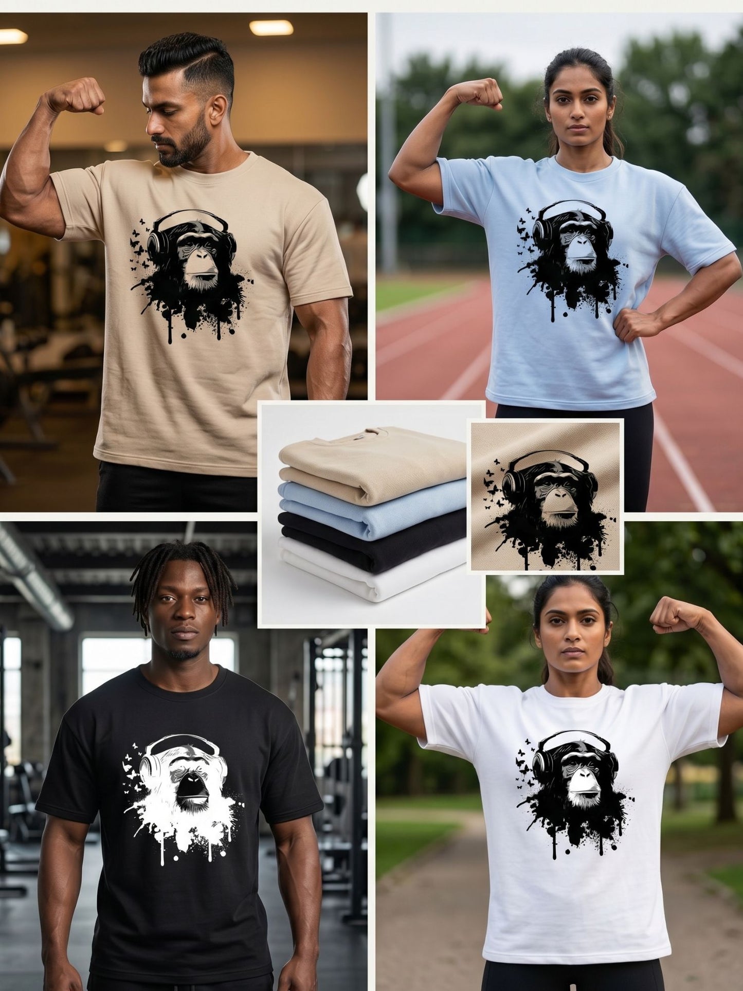 The "DJ Chimp" Oversized Heavyweight Tee