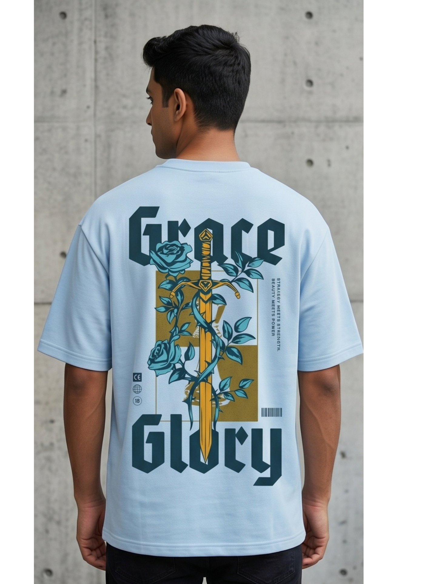 The "Sovereign Sword" Premium Terry Tee