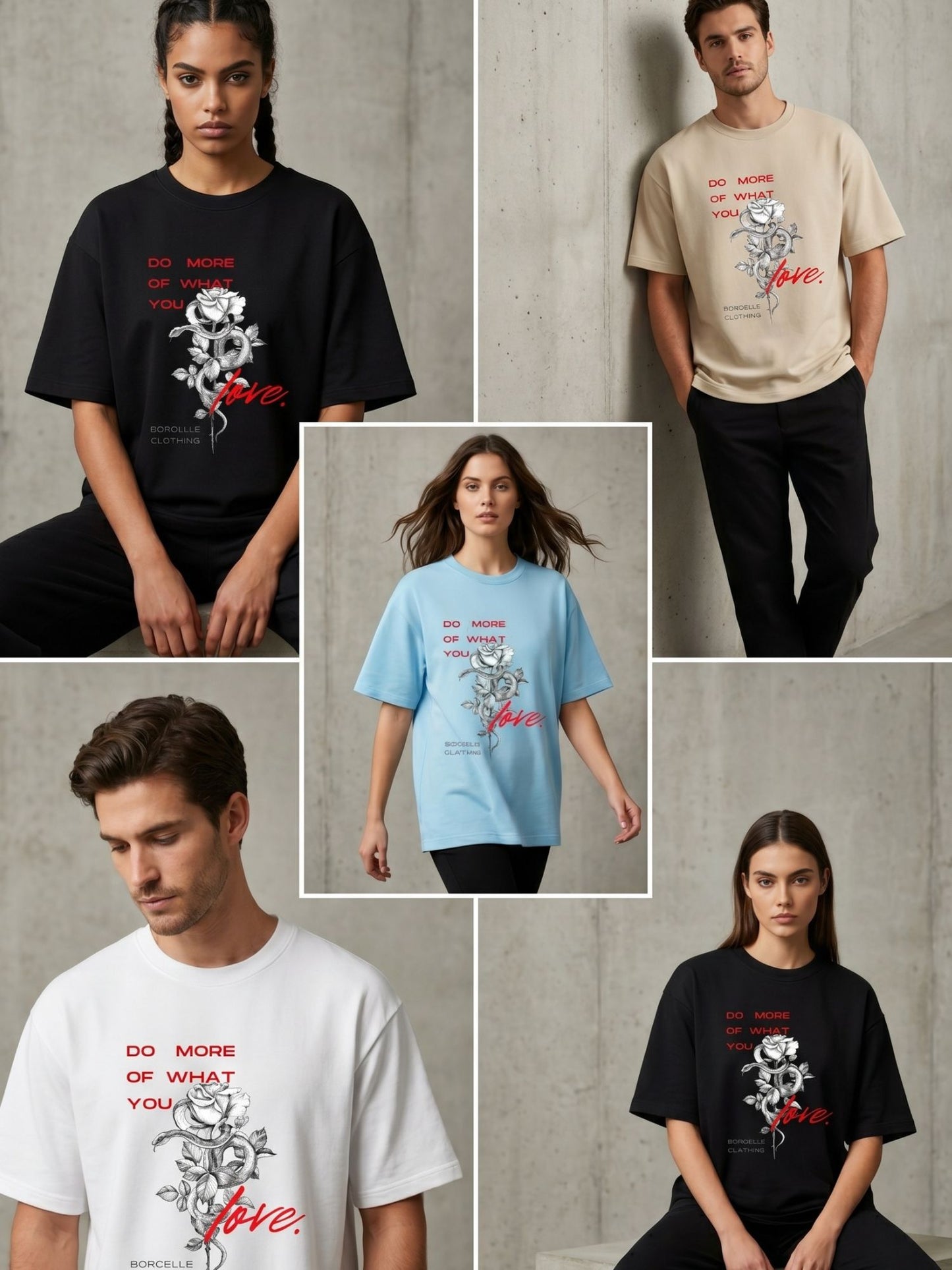 The "Do More" Oversized Heavyweight Tee