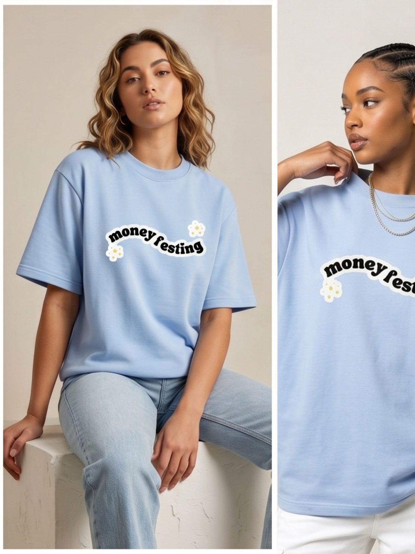 The "Moneyfesting" Oversized Heavyweight Tee