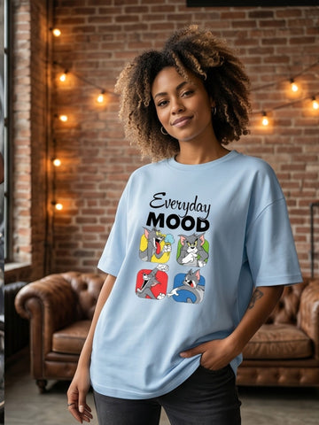 The "Everyday Mood" Oversized Heavyweight Tee