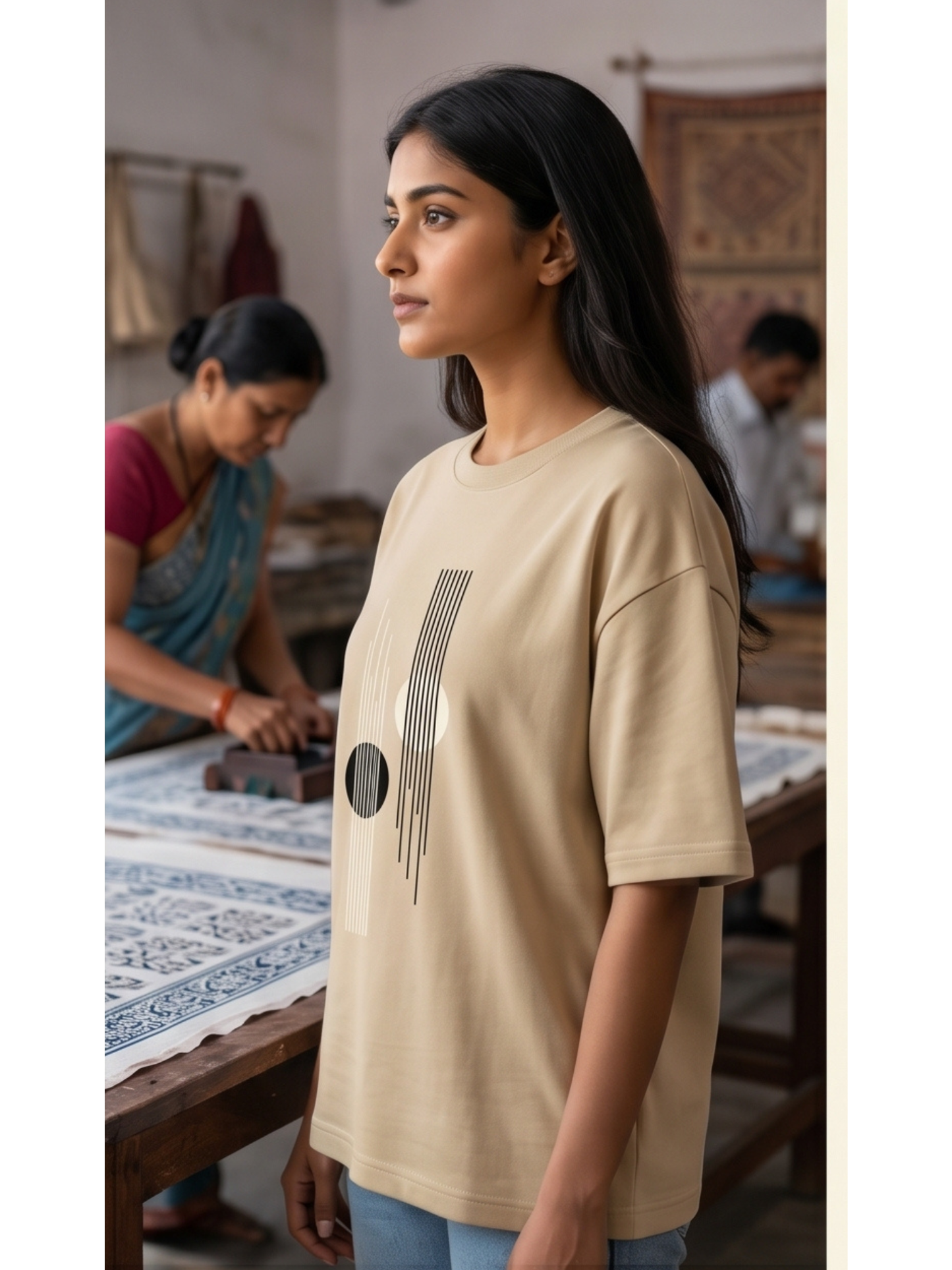 The "Urban Equilibrium" Premium Terry Tee