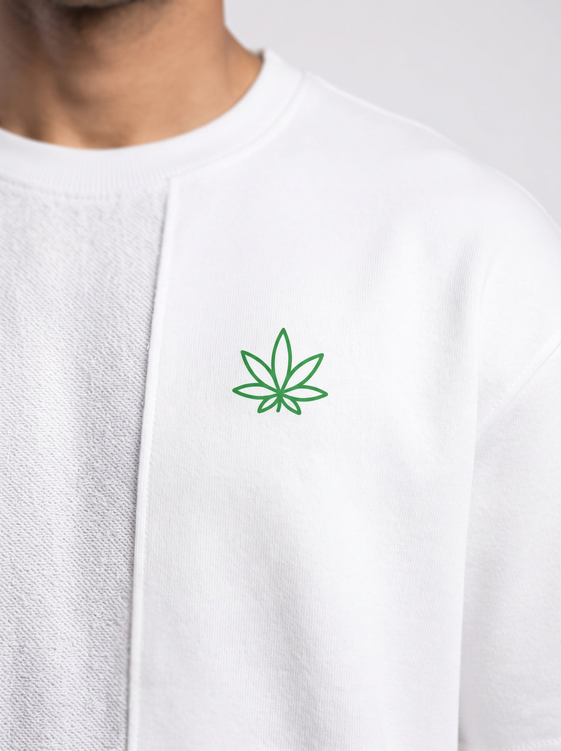 Good Energy Beats Every Temporary High Oversized Graphic T-Shirt Mens