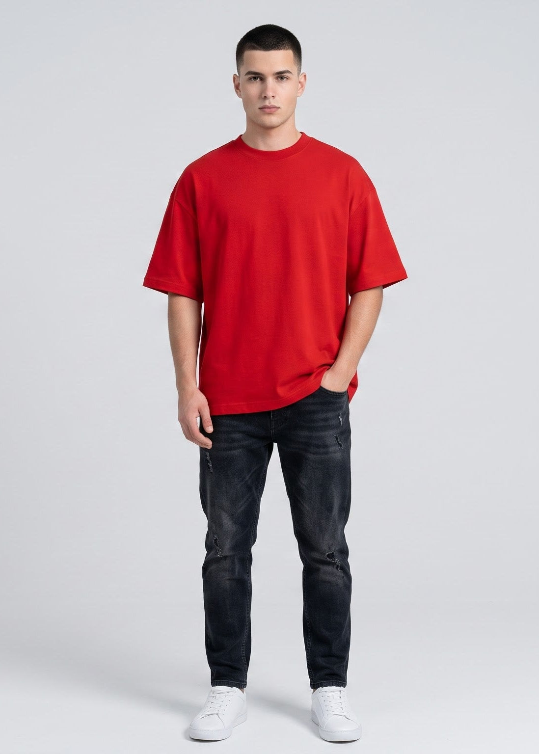 Dunbond Label You Might Be Drunk Graphic Oversized T-Shirt for Men