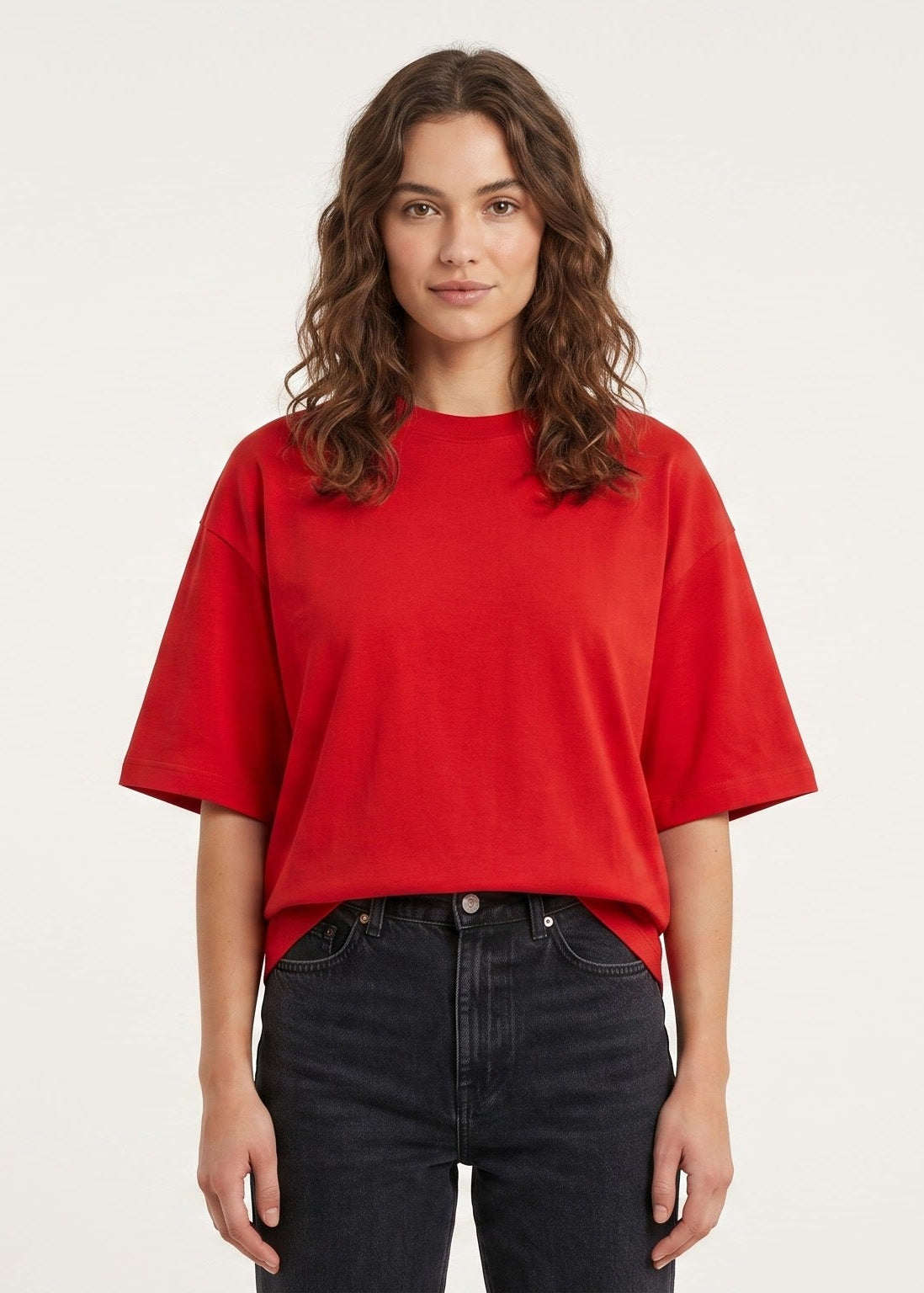 Dunbond Label You Might Be Drunk Graphic Oversized T-Shirt for Women