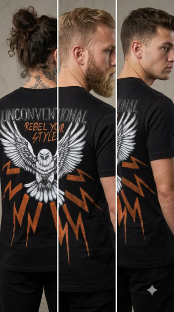 UNCONVENTIONAL REBEL Bleach Edition Tee